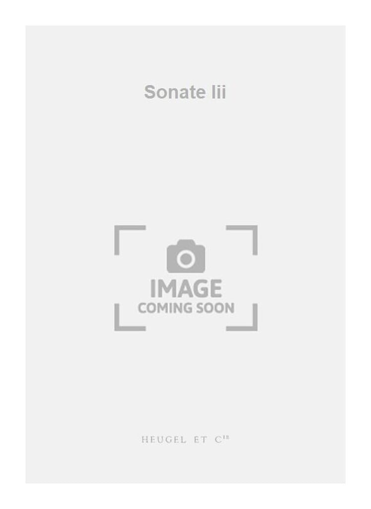Sonate Iii